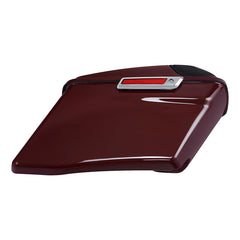 HR3 Billiard-Burgundy CVO Stretched Saddlebags with Speaker Lids For 14-23 Harley Touring