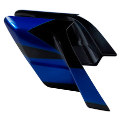 HR3 Candy Cobalt / Indigo Ink CVO Stretched Side Covers 2017 CVO Street Glide （FLHXSE）