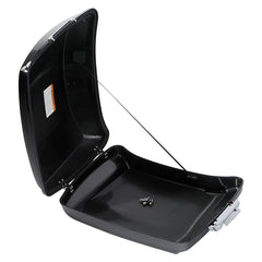 HR3 Candy Cobalt / Indigo Ink 5.5" Razor Style Touring Trunk Luggage For 14-24 Touring