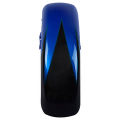 HR3 Candy Cobalt / Indigo Ink Motorcycle 18" Wide Tire Front Mudguard Fender For Harley Touring Models 2014-2023