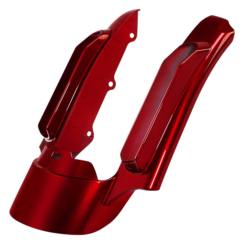 HR3 Velocity Red Sunglo 2016S CVO STYLE Rear Fender Filler Panel FOR Harley Touring 2014-2023