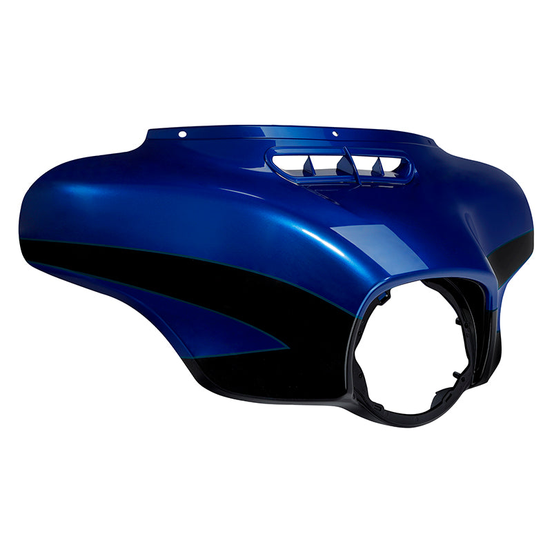 HR3 Candy Cobalt / Indigo Ink Outer Batwing Fairing Cowl Upper 2017 CVO Street Glide （FLHXSE）