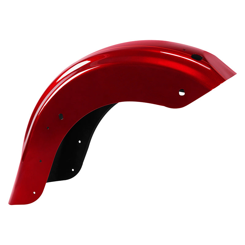 HR3 Velocity Red Sunglo 2017S Motorcycle Mudguard CVO STYLE REAR FENDER FOR Harley Touring 2014-2023