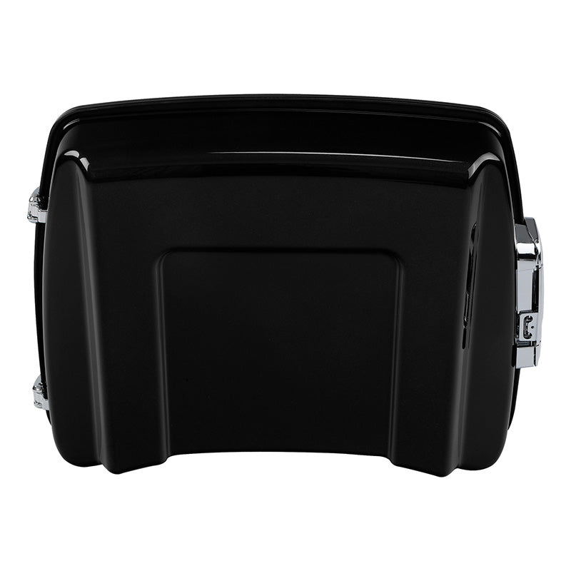HR3 Black Quartz 5.5" Razor Style Touring Trunk Luggage For 14-24 Touring