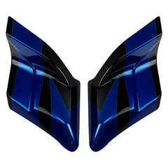 HR3 Candy Cobalt / Indigo Ink CVO Stretched Side Covers 2017 CVO Street Glide （FLHXSE）
