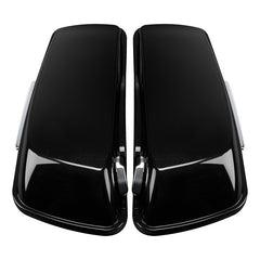 HR3 Black Quartz Hard Saddlebags (Regular) For 14-23 Harley Touring