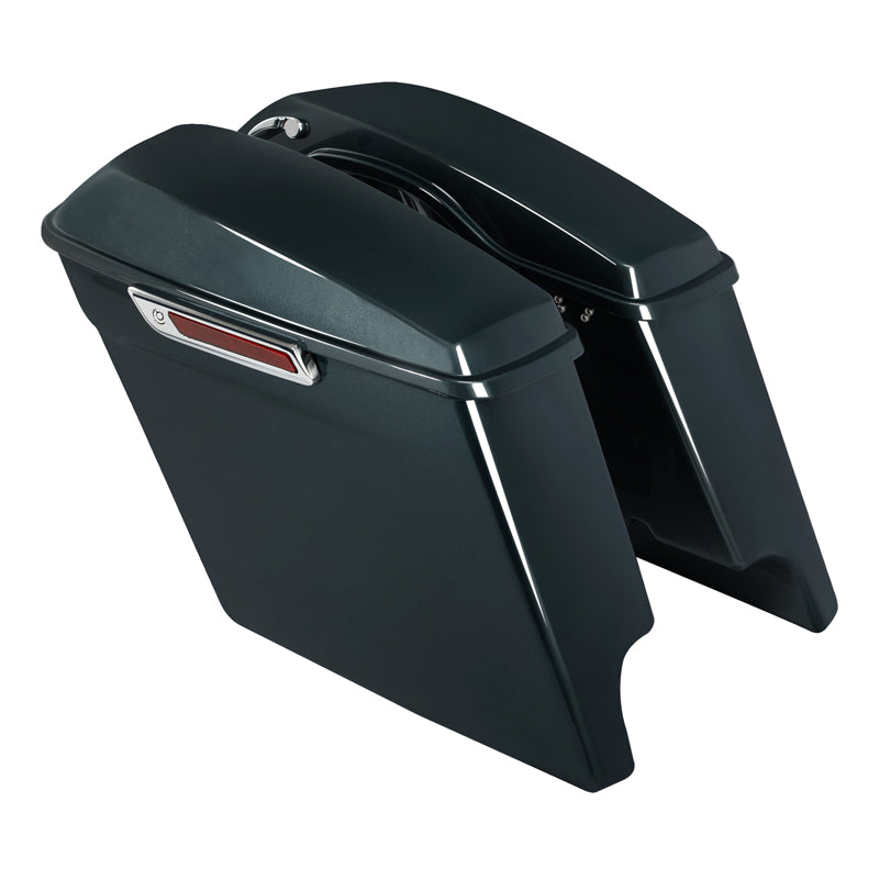 HR3 Spruce 5" Stretched Extended Saddlebags For Harley Touring 2014-2023