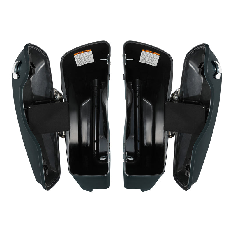 HR3 Spruce 5" Stretched Extended Saddlebags For Harley Touring 2014-2023