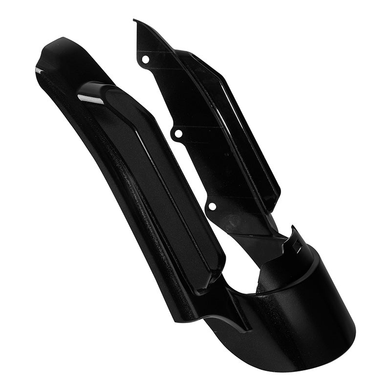 HR3 Black Quartz CVO STYLE Rear Fender Filler Panel FOR Harley Touring 2014-2023