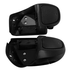 HR3 Black Quartz Vented Lower Fairing Kit For Harley Touring models 2014-2024