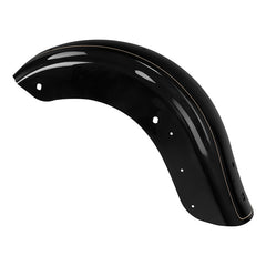 HR3 Black Quartz Motorcycle Mudguard CVO STYLE REAR FENDER FOR Harley Touring 2014-2023