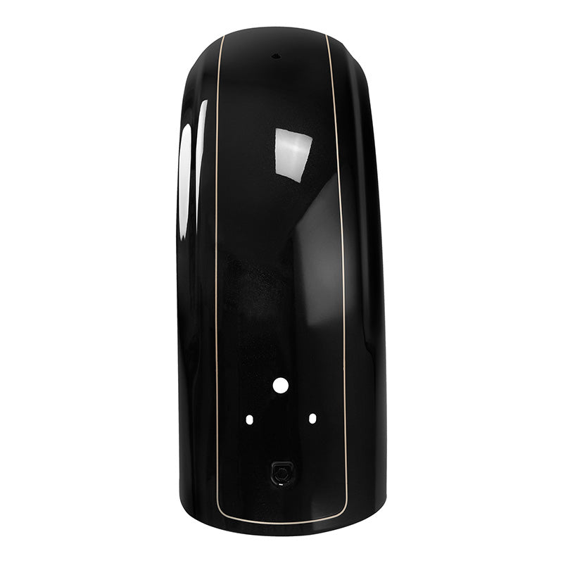 HR3 Black Quartz Motorcycle Mudguard CVO STYLE REAR FENDER FOR Harley Touring 2014-2023