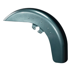 HR3 Silver Pine / Spruce Motorcycle 18" Wide Tire Front Mudguard Fender For Harley Touring Models 2014-2023