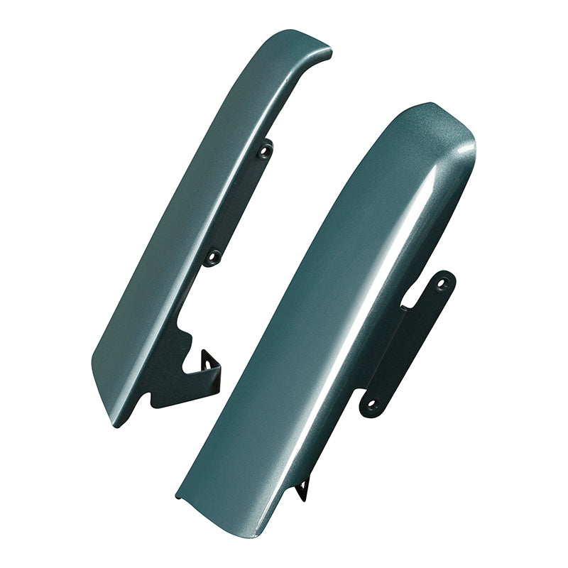 HR3 Silver Pine / Spruce Saddlebag Filler Strips For Harley Touring Models 14-24