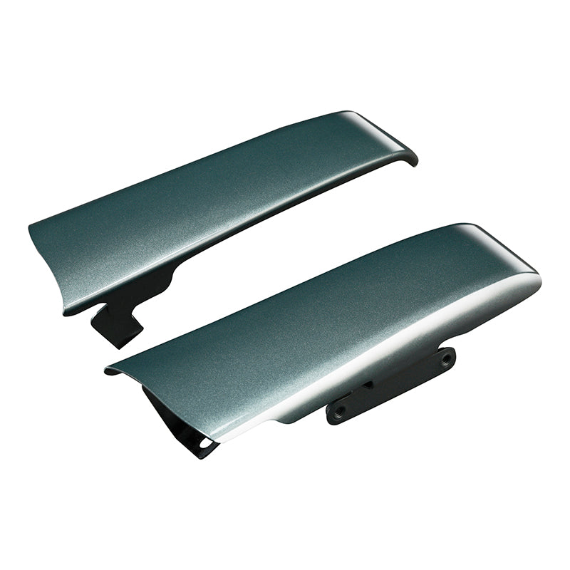 HR3 Silver Pine / Spruce Saddlebag Filler Strips For Harley Touring Models 14-24