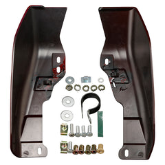 HR3 Velocity Red Sunglo 2017S Mid-Frame Air Deflectors For Harley Touring and Trike Models 09-24