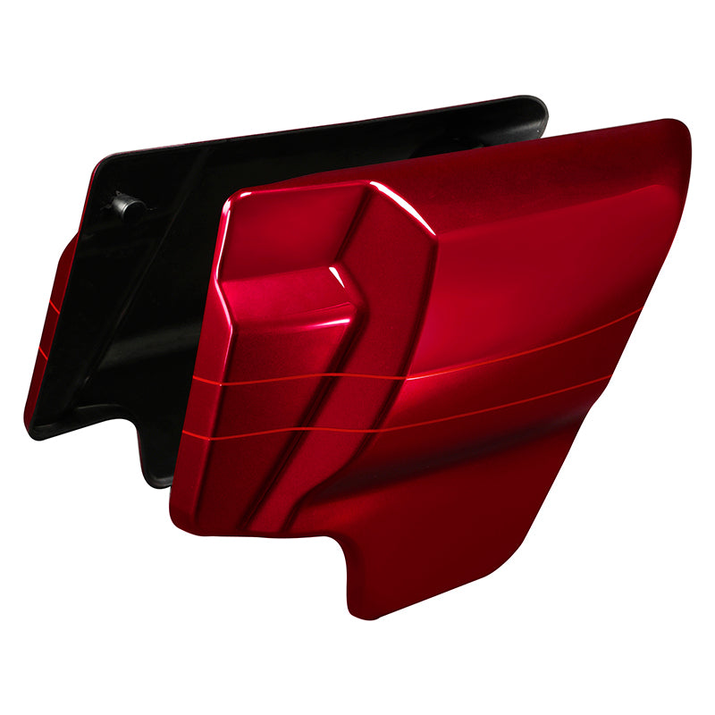 HR3 Velocity Red Sunglo Side Covers 2018 CVO STREET GLIDE (FLHXSE )