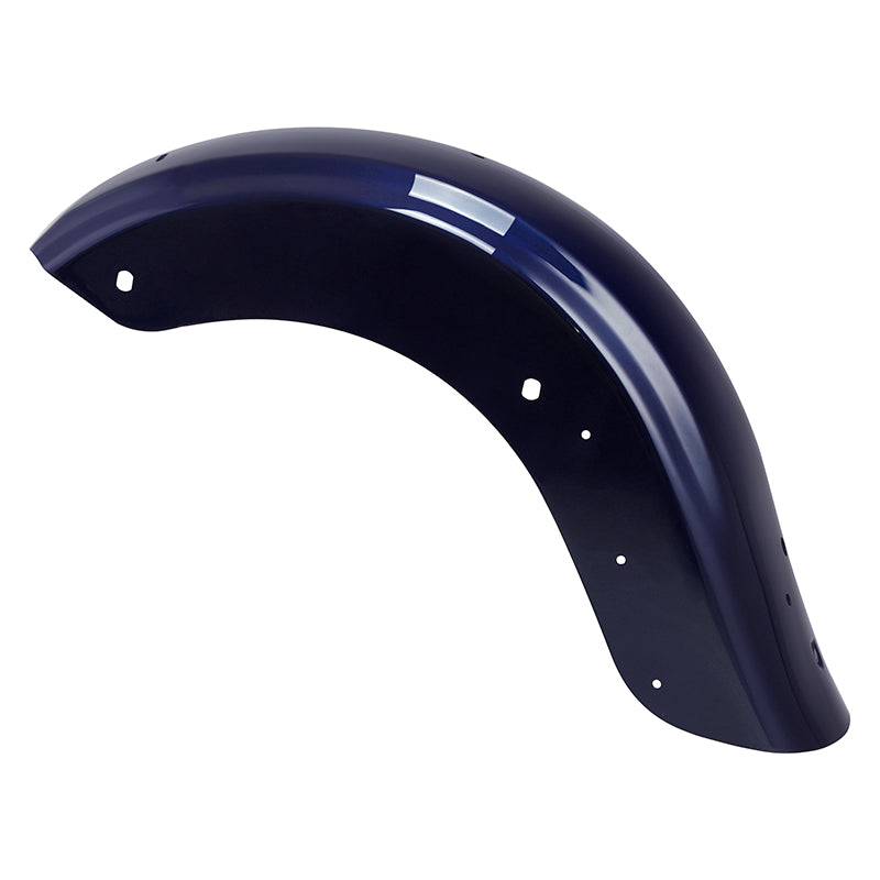 HR3 Zephyr Blue / Black Sunglo Motorcycle Mudguard CVO STYLE REAR FENDER FOR Harley Touring 2014-2023