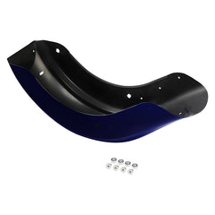 HR3 Zephyr Blue / Black Sunglo Motorcycle Mudguard CVO STYLE REAR FENDER FOR Harley Touring 2014-2023