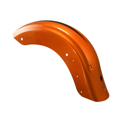 HR3 Scorched Orange / Black Denim Motorcycle Rear Fender Mudguard For Harley 2014-2023 FLHX FLHXS, 2015-2023 FLTRX FLTRXS