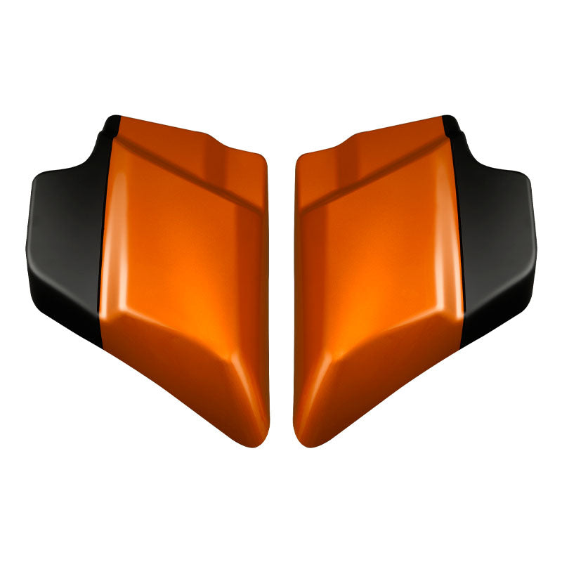 HR3 Scorched Orange / Black Denim Side Covers 2019 STREET GLIDE SPECIAL( FLHXS ）