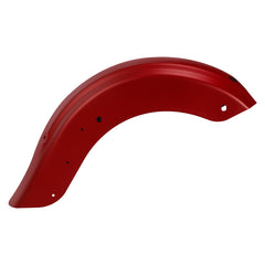HR3 Wicked Red Denim Motorcycle Rear Fender Mudguard For Harley 2014-2023 FLHX FLHXS, 2015-2023 FLTRX FLTRXS