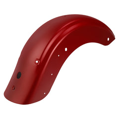 HR3 Wicked Red Denim Motorcycle Rear Fender Mudguard For Harley 2014-2023 FLHX FLHXS, 2015-2023 FLTRX FLTRXS