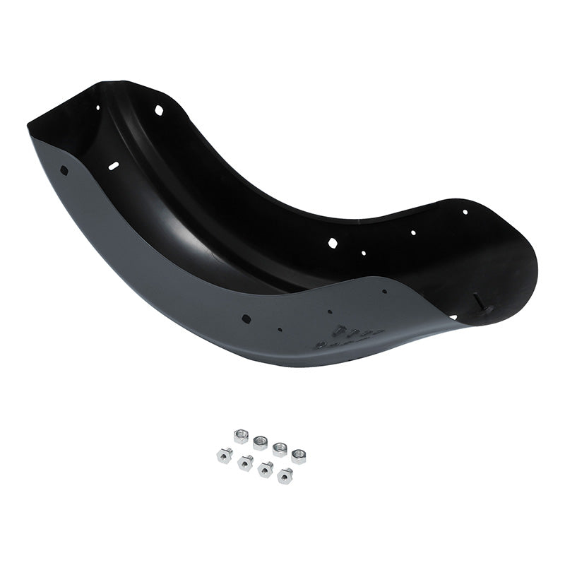 HR3 Gunship Gray Motorcycle Rear Fender Mudguard For Harley 2014-2023 FLHX FLHXS, 2015-2023 FLTRX FLTRXS