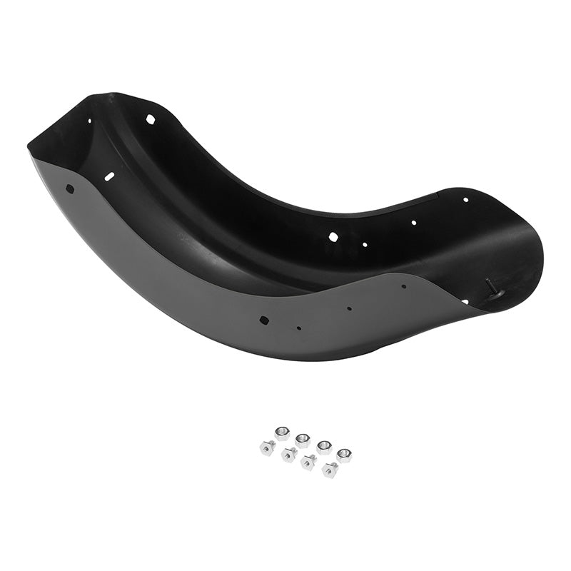 HR3 Industrial Gray Denim Motorcycle Rear Fender Mudguard For Harley 2014-2023 FLHX FLHXS, 2015-2023 FLTRX FLTRXS