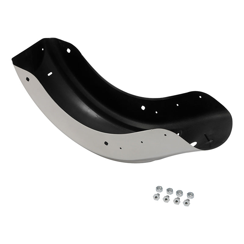 HR3 Silver Fortune Motorcycle Rear Fender Mudguard For Harley 2014-2023 FLHX FLHXS, 2015-2023 FLTRX FLTRXS