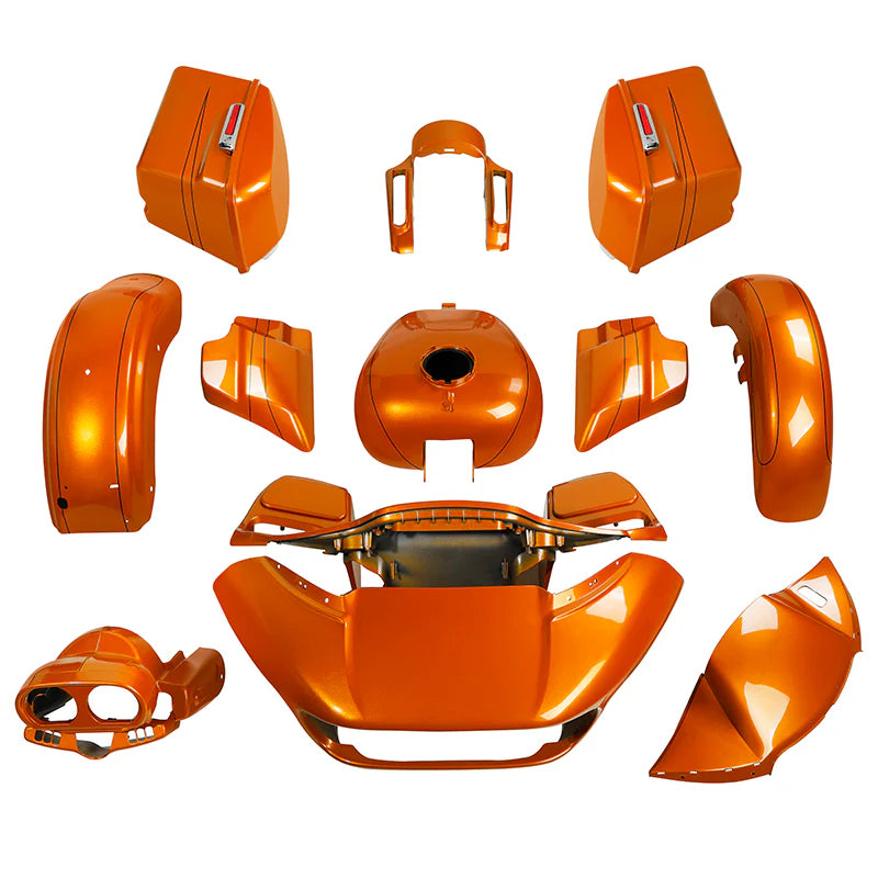 HR3 Amber Whiskey 2015S Complete Body Fairing Kit For Harley Road Glide Special FLTRXS 15-23