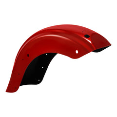 HR3 Wicked Red Motorcycle Rear Fender Mudguard For Harley (FLHX) (FLHXS) 2014-2023, (FLHX) (FLHXS) 2015-2023