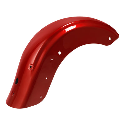 HR3 Wicked Red Motorcycle Rear Fender Mudguard For Harley (FLHX) (FLHXS) 2014-2023, (FLHX) (FLHXS) 2015-2023