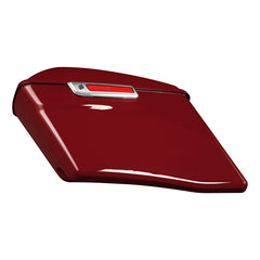 HR3 Billiard Red CVO Stretched Saddlebags For 14-23 Harley Touring