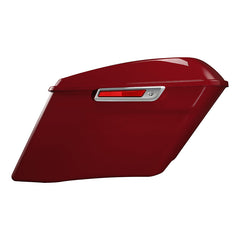 HR3 Billiard Red CVO Stretched Saddlebags For 14-23 Harley Touring