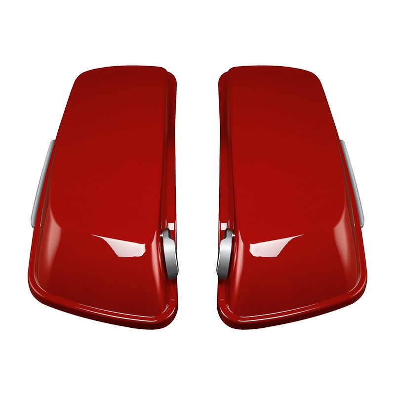 HR3 Wicked Red CVO Stretched Saddlebags For 14-23 Harley Touring