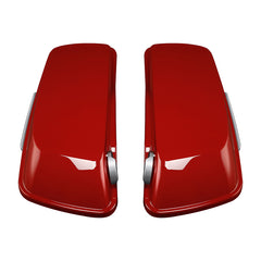 HR3 Wicked Red CVO Stretched Saddlebags For 14-23 Harley Touring