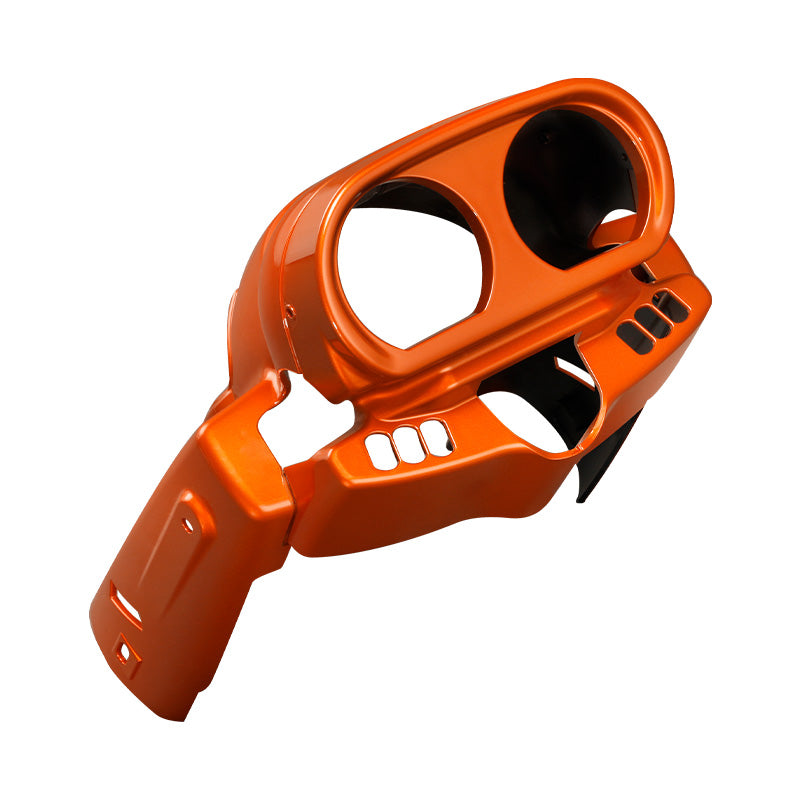 HR3 Scorched Orange / Black Denim Instrument Housing 2019 ROAD GLIDE SPECIAL（FLTRXS ）