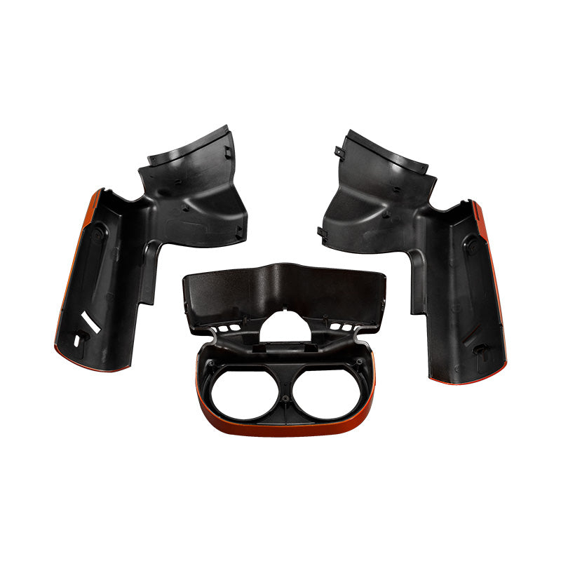 HR3 Scorched Orange / Black Denim Instrument Housing 2019 ROAD GLIDE SPECIAL（FLTRXS ）