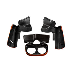 HR3 Scorched Orange / Black Denim Instrument Housing 2019 ROAD GLIDE SPECIAL（FLTRXS ）