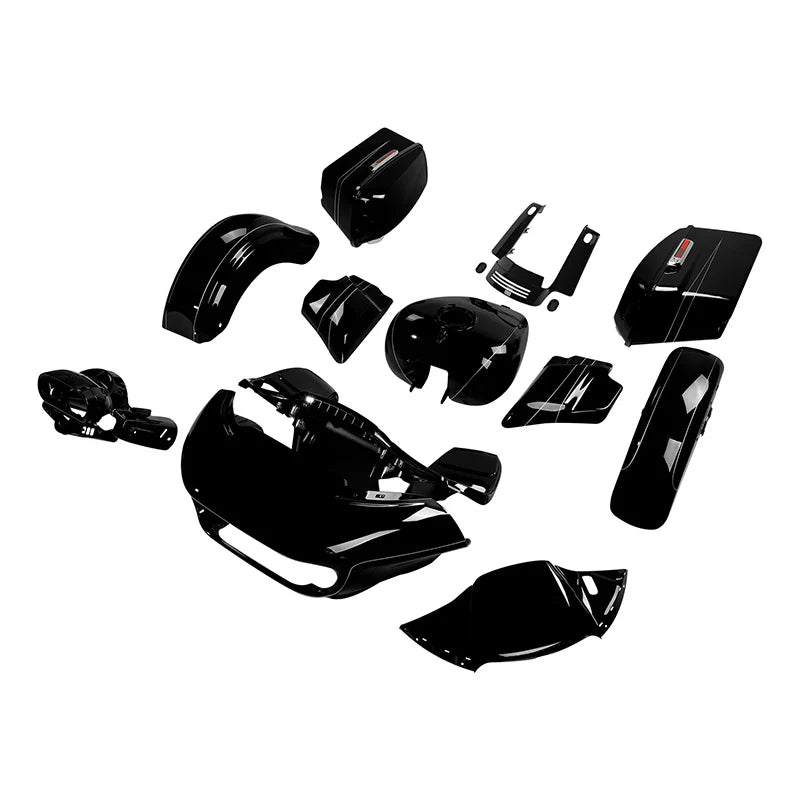 HR3 Vivid Black 2015S Complete Body Fairing Kit For Harley Road Glide Special FLTRXS 15-23