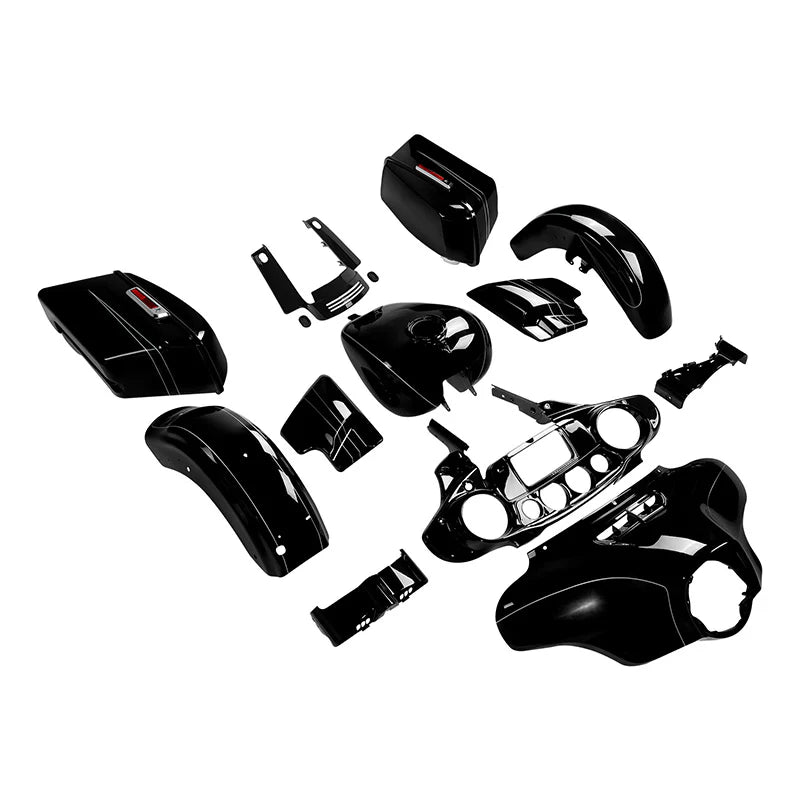 HR3 Vivid Black 2015S Complete Body Fairing Kit For Harley Street Glide Special FLHXS 14-23