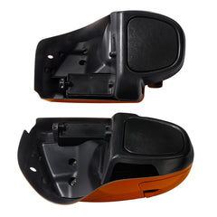 HR3 Scorched Orange / Black Denim Vented Lower Fairing Kit For Harley Touring Models 2014-2023 (Fits water cooled models)
