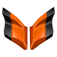 HR3 Scorched Orange / Black Denim CVO Stretched Side Covers 2019 STREET GLIDE SPECIAL( FLHXS ）