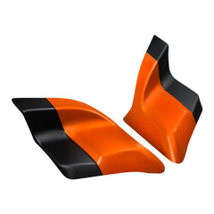 HR3 Scorched Orange / Black Denim CVO Stretched Side Covers 2019 STREET GLIDE SPECIAL( FLHXS ）