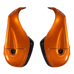 HR3 Scorched Orange / Black Denim Vented Lower Fairing Kit For Harley Touring Models 2014-2023 (Fits water cooled models)