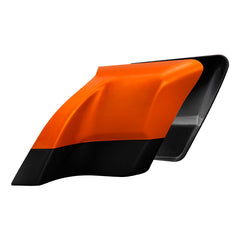 HR3 Scorched Orange / Black Denim CVO Stretched Side Covers 2019 STREET GLIDE SPECIAL( FLHXS ）