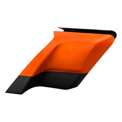 HR3 Scorched Orange / Black Denim CVO Stretched Side Covers 2019 STREET GLIDE SPECIAL( FLHXS ）