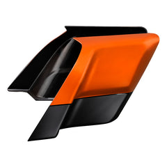 HR3 Scorched Orange / Black Denim CVO Stretched Side Covers 2019 STREET GLIDE SPECIAL( FLHXS ）