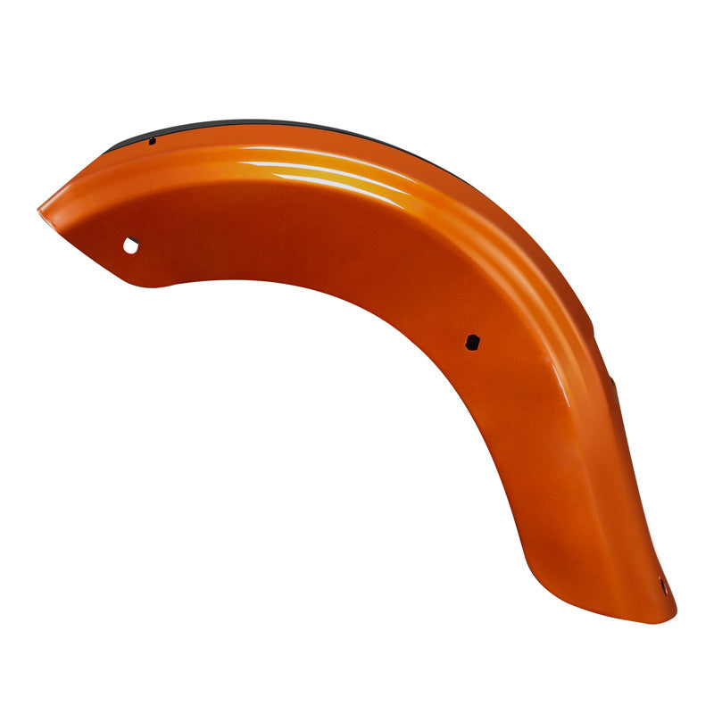 HR3 Scorched Orange / Black Denim Motorcycle Rear Fender Mudguard FLTRK,FLHTK/FLHT 2014-2023